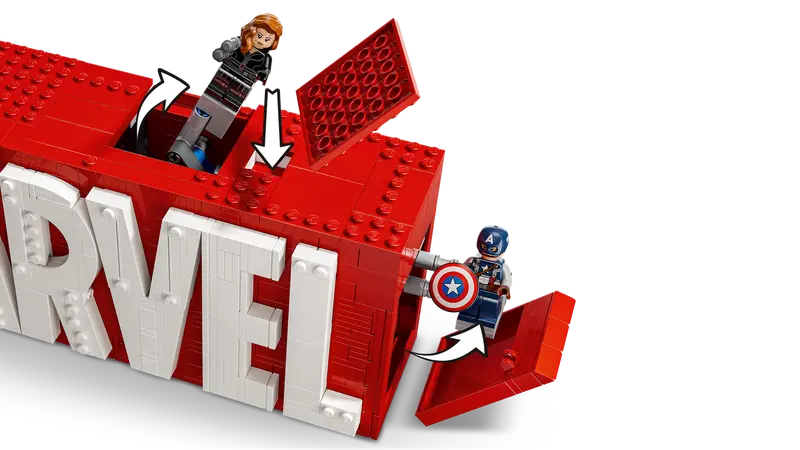 Logo Marvel et figurines - Marvel