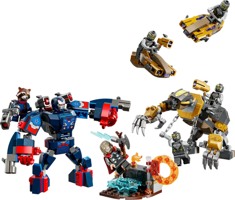 Thor contre les Chitauri dans Avengers : Phase finale - Marvel