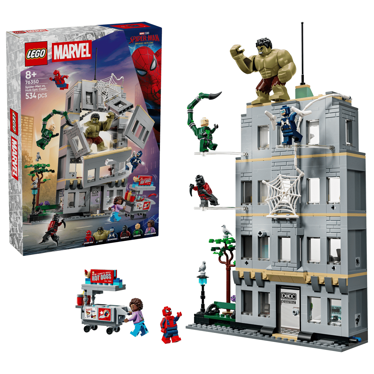The Epic Showdown - Spider-Man versus Hulk
