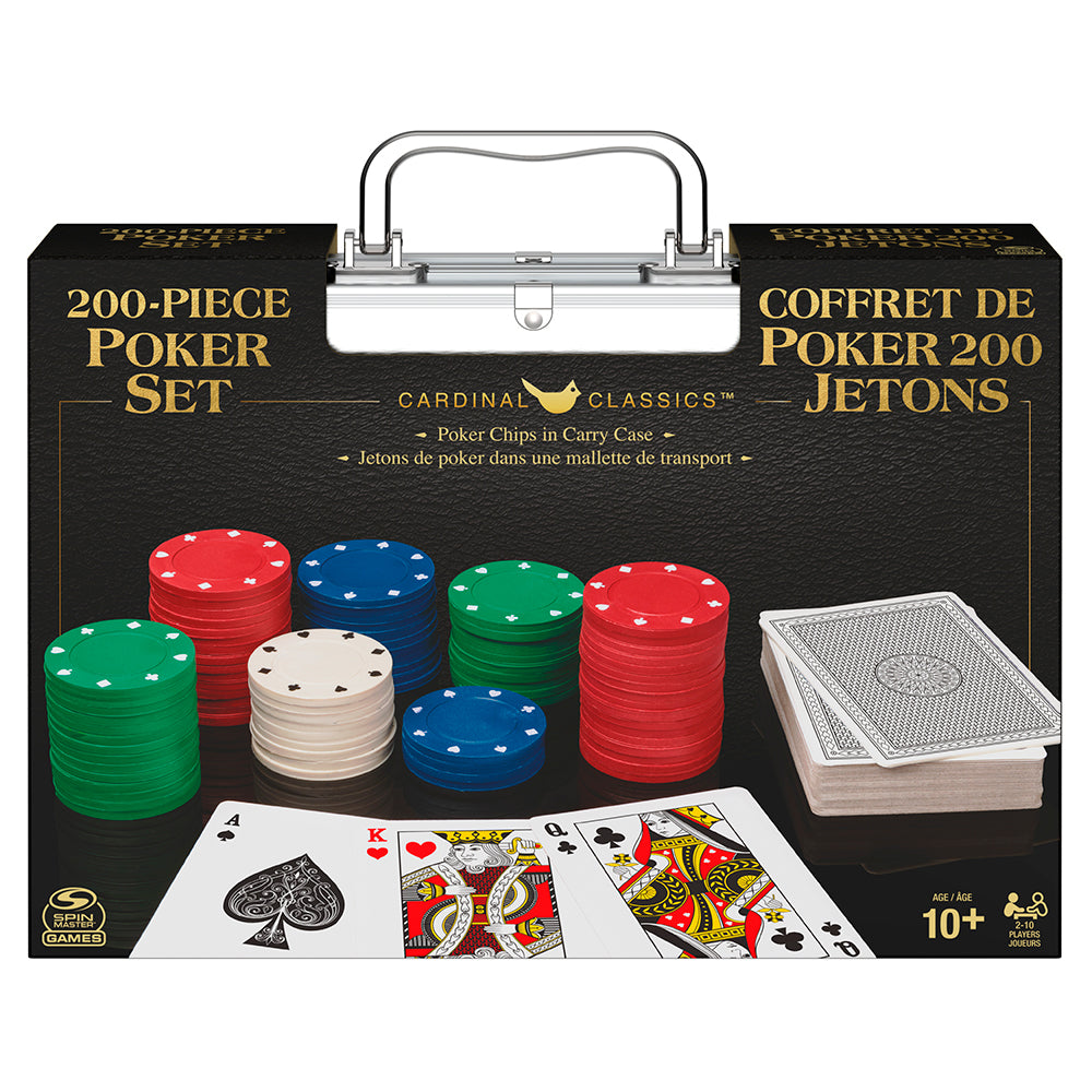 Coffret de poker - 200 jetons