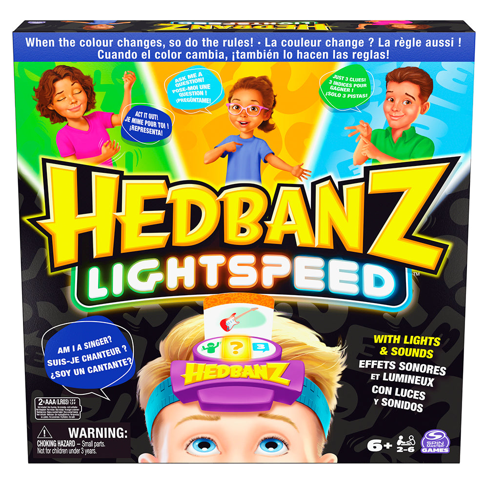 Hedbanz Lightspeed Sounds and Lights (Bil)
