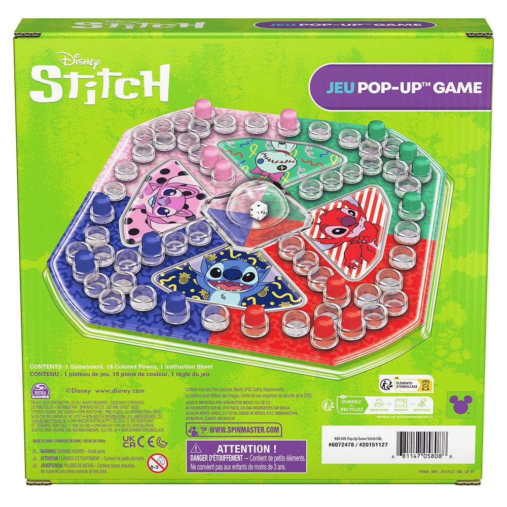 Jeu Pop-Up - Stitch (Bil)
