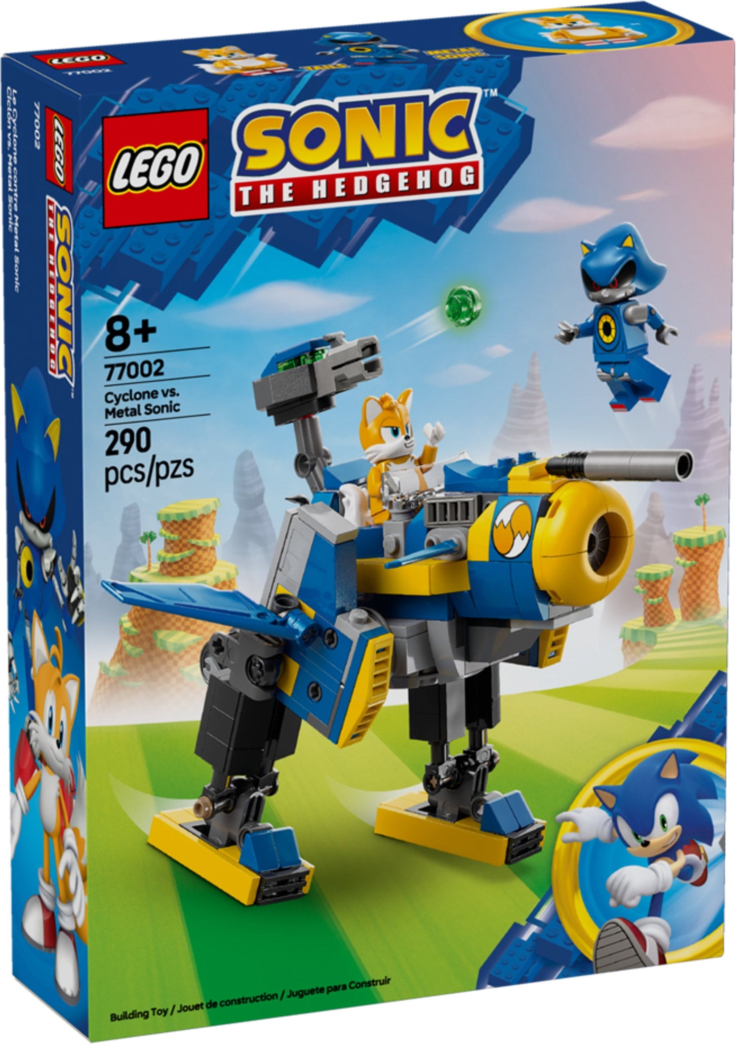 Cyclone vs. Metal Sonic - Sonic the Hedgehog – La Ribouldingue
