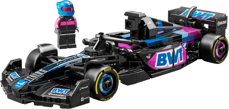 Voiture de course BWT Alpine F1 Team A524 - Speed Champions