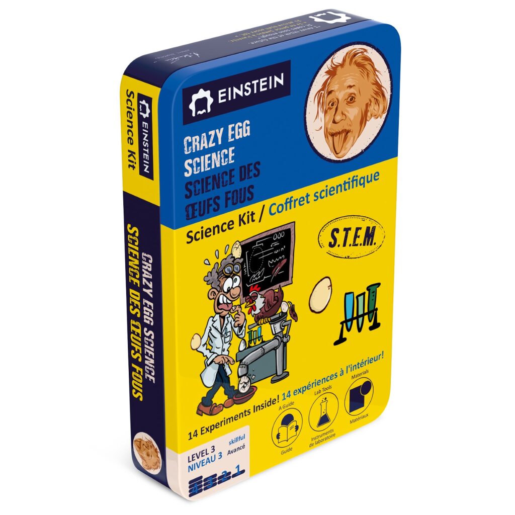 Einstein Lab Einstein Lab - Crazy Egg Science (Bil) – La Ribouldingue