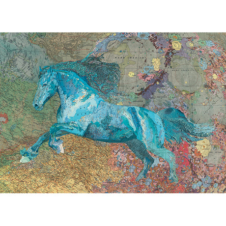 Map Horse - Map Art - 2000 mcx