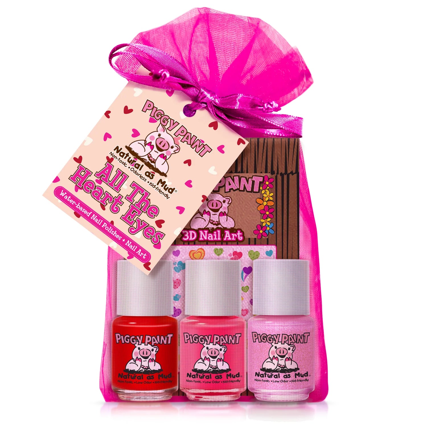 Piggy Paint Nail Polish - All The Heart Eyes Gift Set