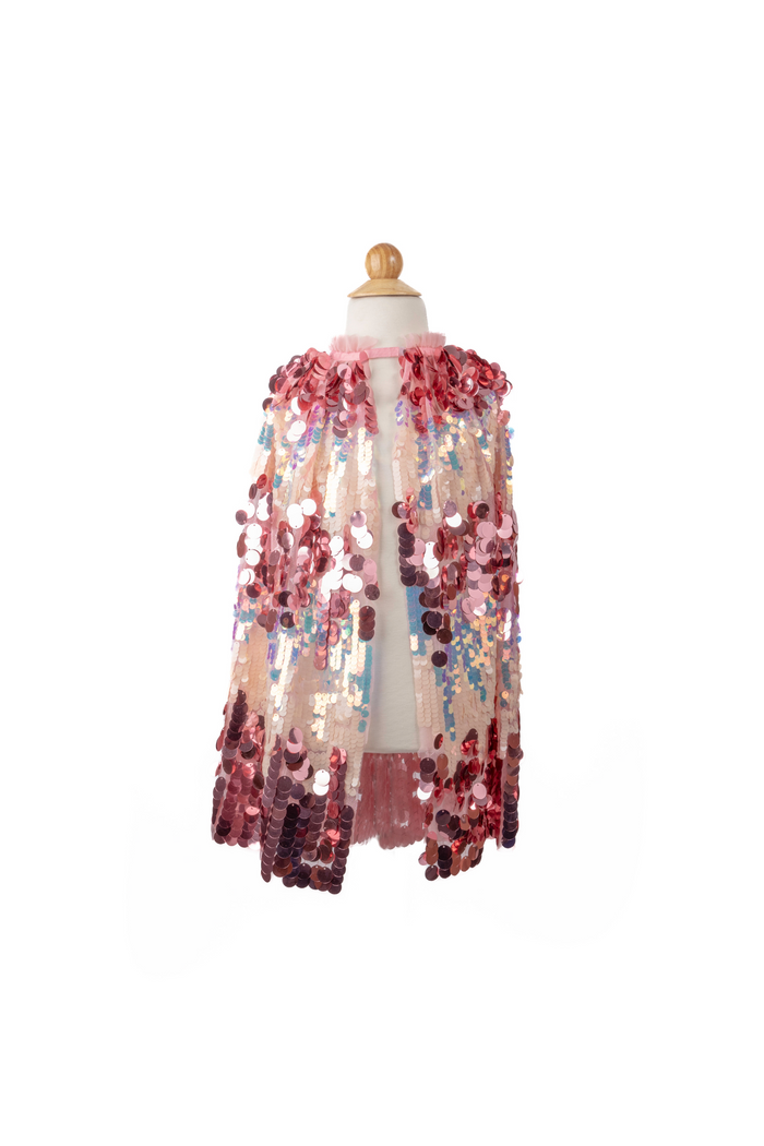 The 5th Avenue - Pink Sequins Cape