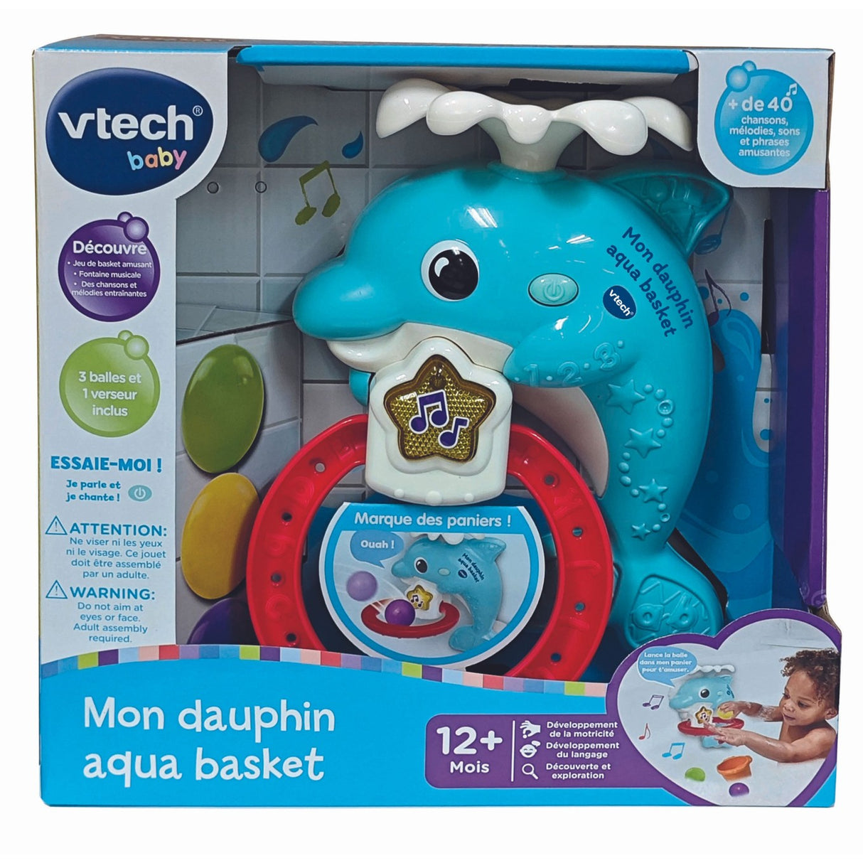 VTech - Mon dauphin Aqua Basket (Fr)