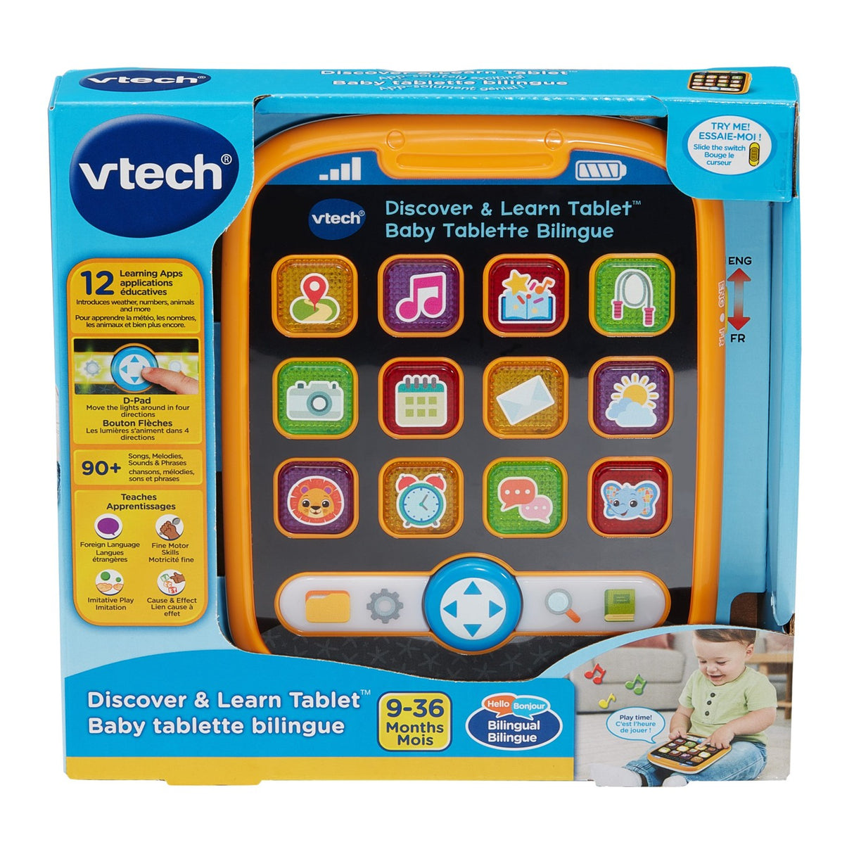 VTech - Discover and Learn Tablette (Bil)