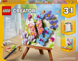 Le tableau décoratif à motifs floraux - Creator 3-en-1