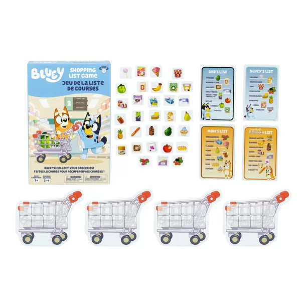 Bluey - Jeu de la liste de courses (Bil)