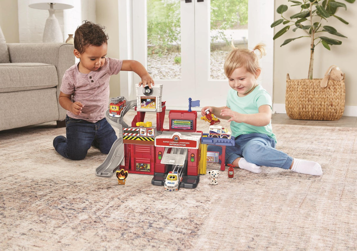 VTech - Tut Tut Bolides : Super caserne de pompiers interactive (Fr)