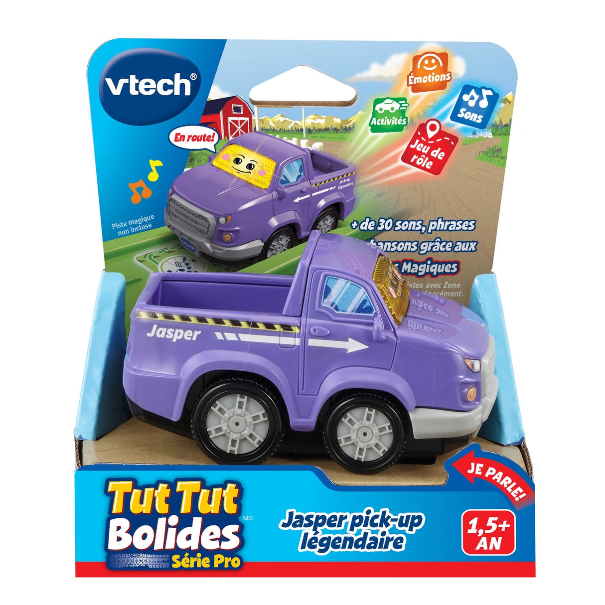VTech - Tut Tut Bolides : Jasper Pick-Up légendaire (Fr)