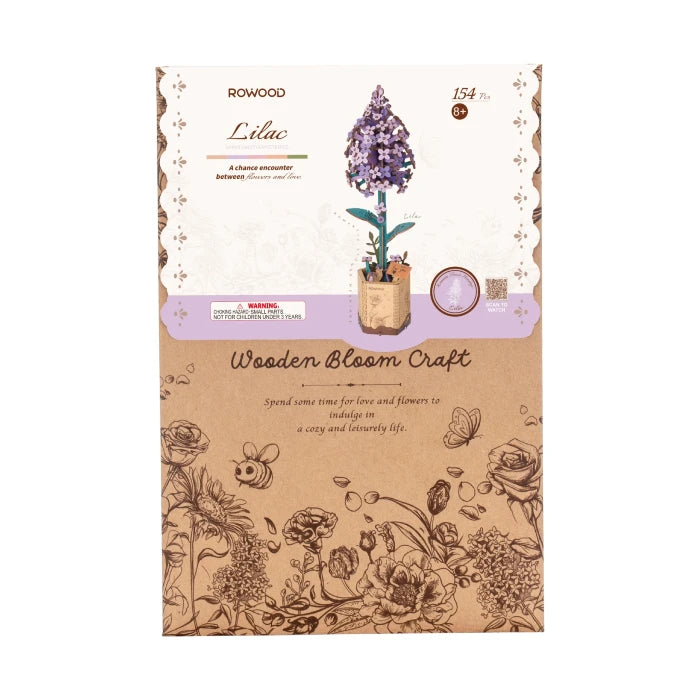 Rowood - 3D Lilacs 154 pcs