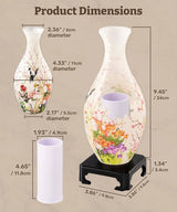 3D Puzzle Vase - Flowers and Birds