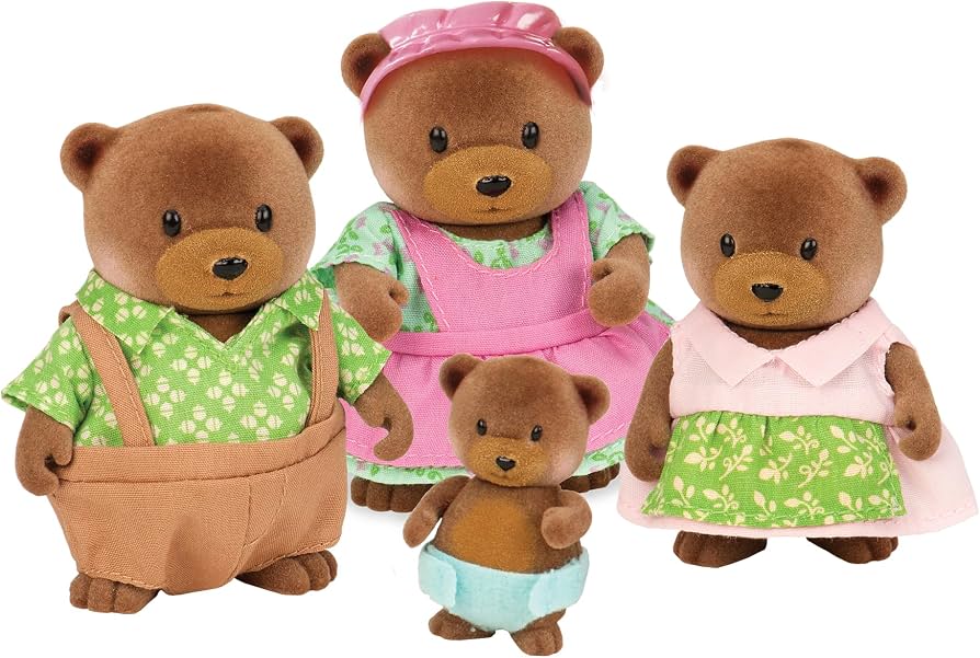 Li'l Woodzeez - Famille d'ours Healthnuggle