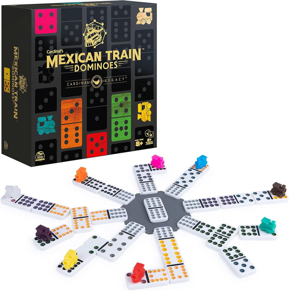 Dominos de train mexicain de luxe (Bil)
