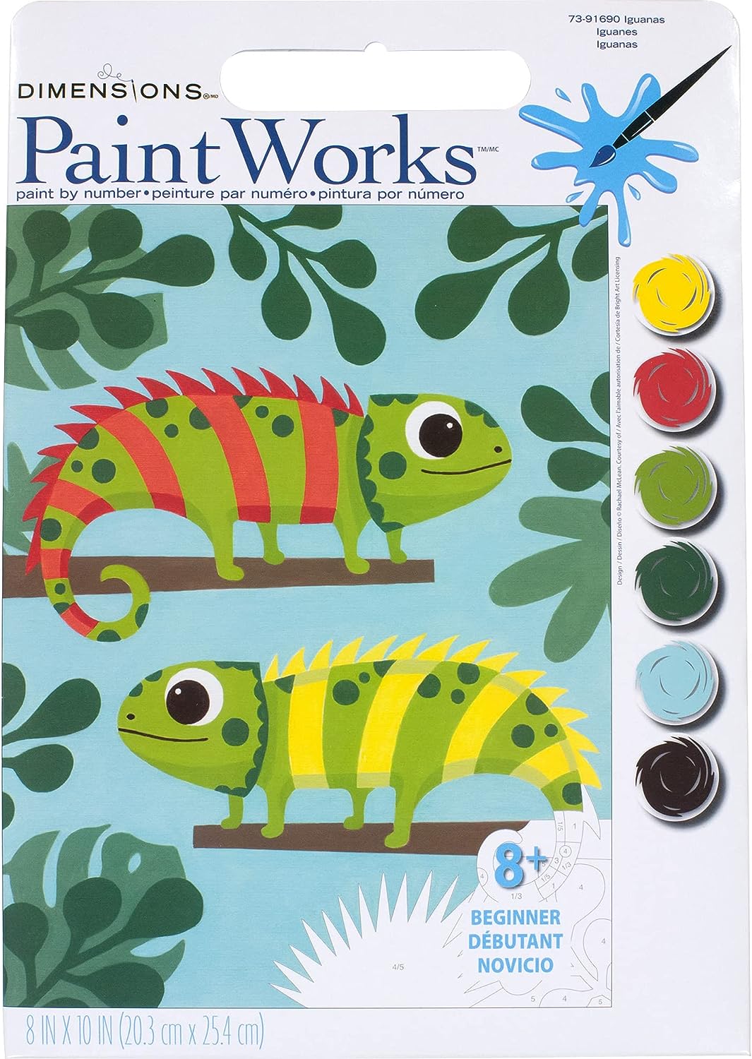 Paint Works - Iguanes