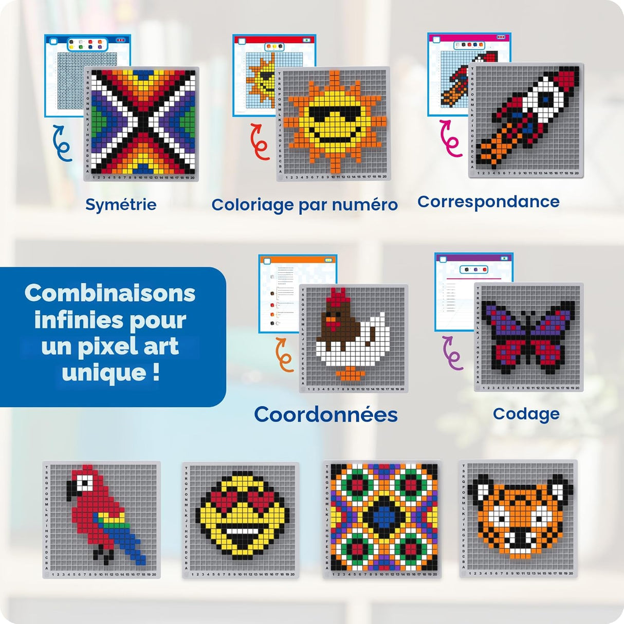 STEM Explorers - Pixel Art Pro