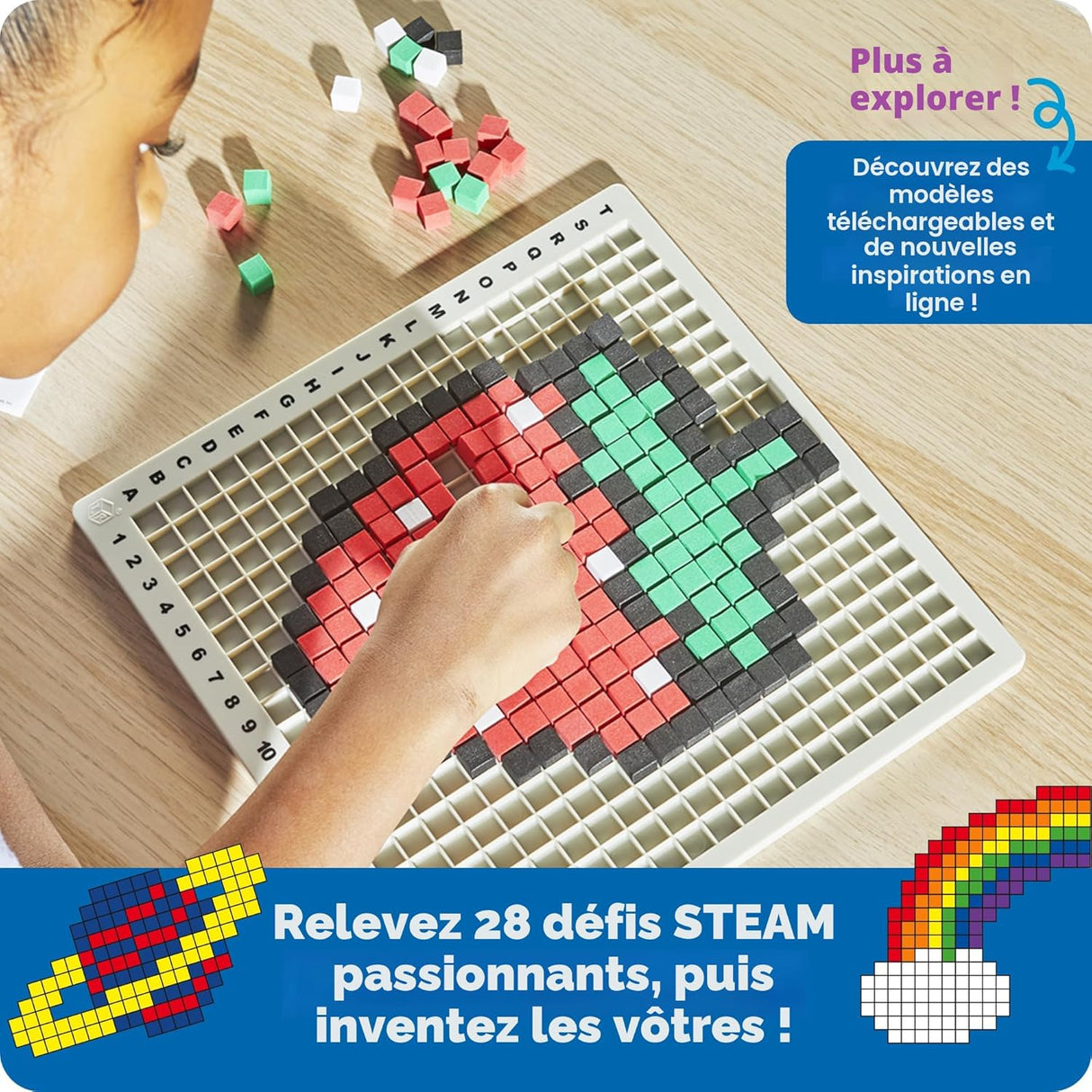 STEM Explorers - Pixel Art Pro