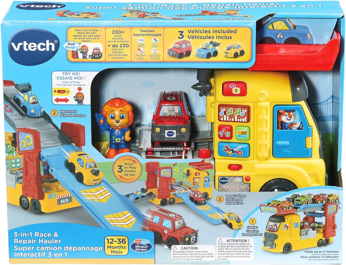 VTech - Super camion dépannage interactif 3 en 1 (Bil)