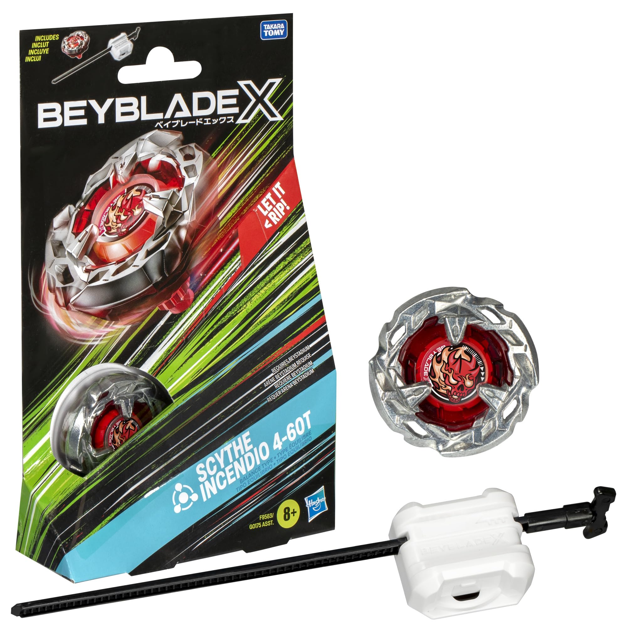 Beyblade X Scythe Incendio 4-60T – La Ribouldingue