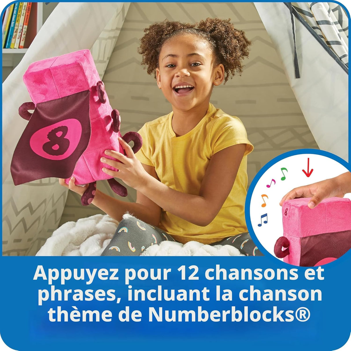 Number Blocks - Sing-Along Octoblock Plush