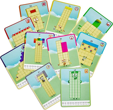Number Blocks - Ensemble de cubes de MathLink 31-40