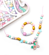 Sycomore - Wooden Bead Set - Unicorn Head