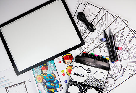Artissimo - Manga light tablet and markers