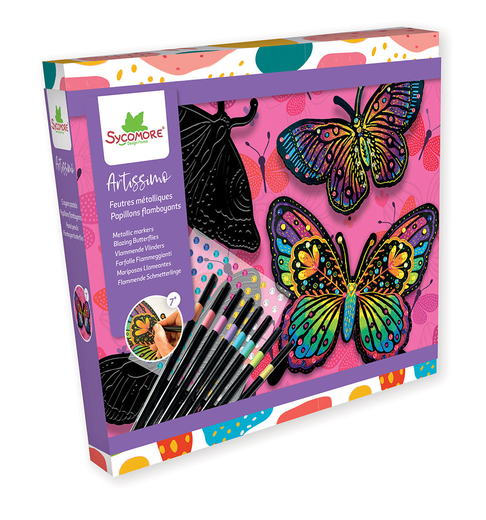 Artissimo - Metallic Markers - Blazing Butterflies
