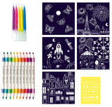 Artissimo - XL tableaux feutres acryliques - Nuits magiques