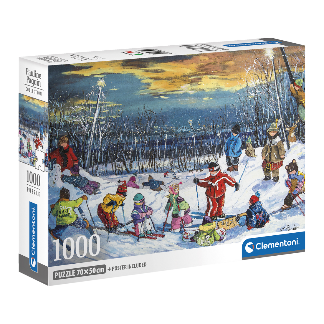 Let's go skiing together - 1000 pcs