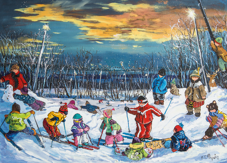 Let's go skiing together - 1000 pcs