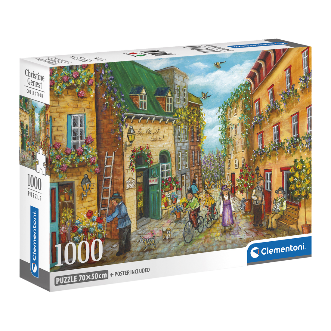 La ruelle aux 1001 fleurs - 1000 pcs