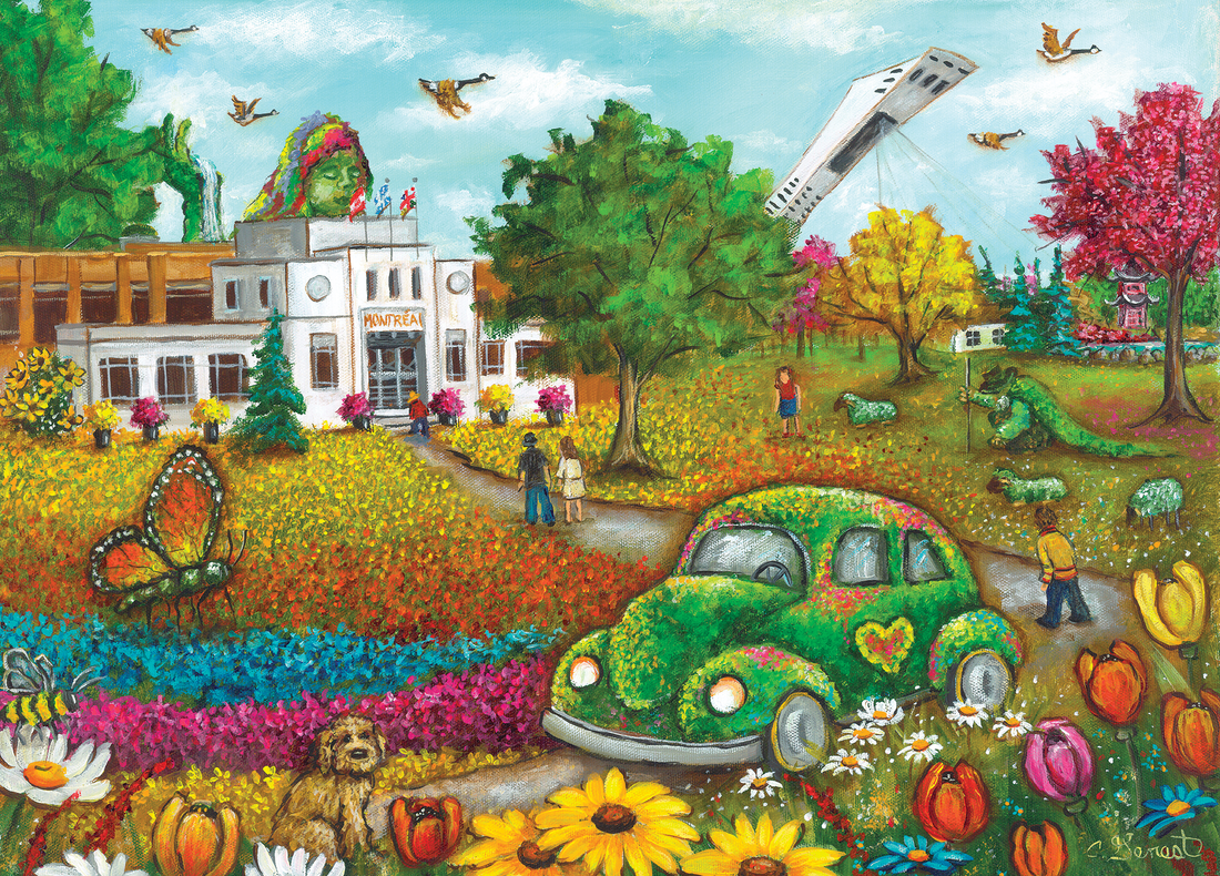 Le jardin botanique - 1000 pcs