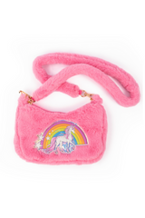 Rainbow Cuddle Crossbody Pink Purse