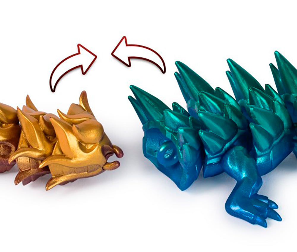 CrystaLynx - Articulated Dragon Figurine (assortment)
