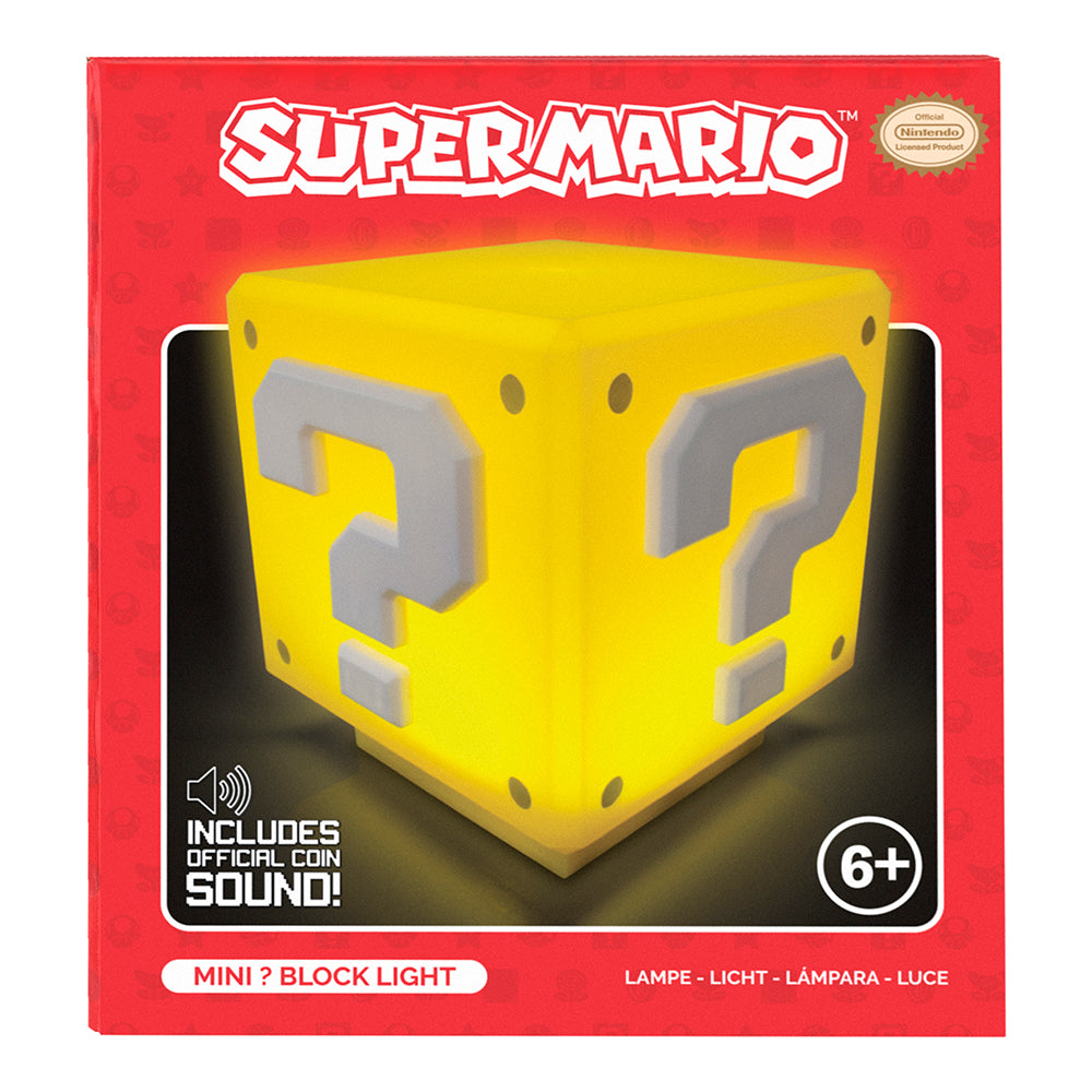 Super Mario - Mystery Block Lamp