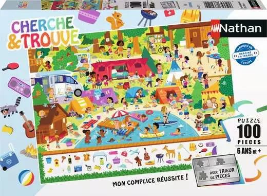 Au Camping - Seek-and-Find - 100 pcs