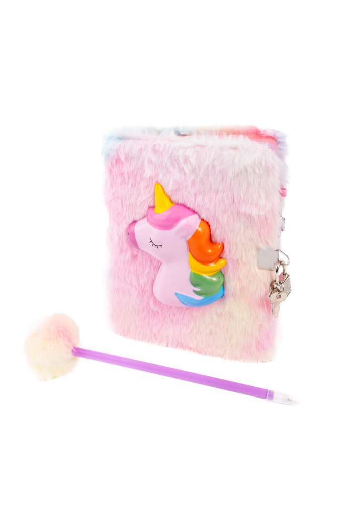 Journal intime squishy - Licorne assorties