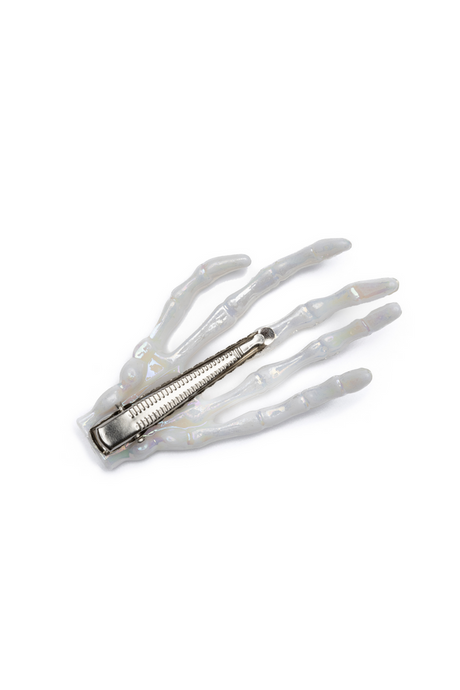 Skeleton Hands Hair Clip