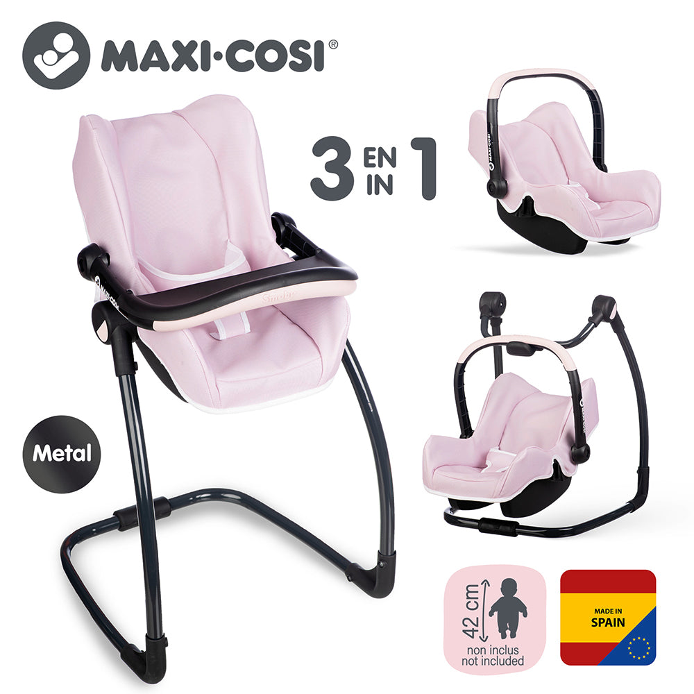 Maxi Cosi - Chaise haute 3 en 1 - Rose