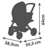 Maxi Cosi - 3-in-1 Pram Stroller - Pink