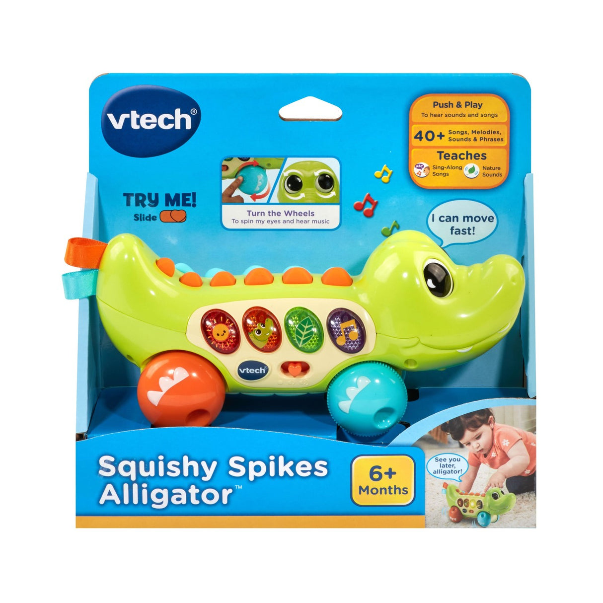 VTech - Squishy Spikes Alligator (En)