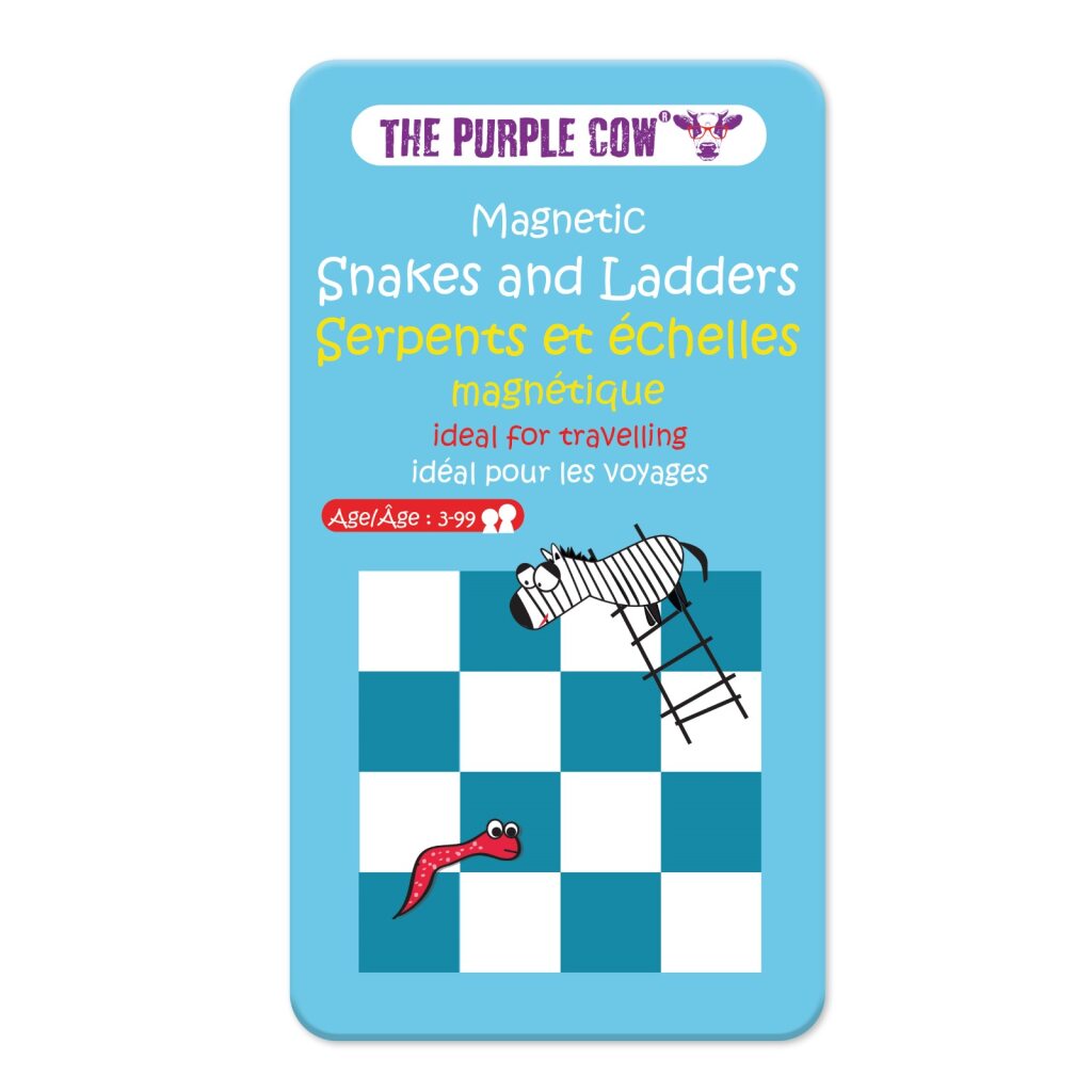 The Purple Cow - Snakes and Ladders Magnetic (Bil)