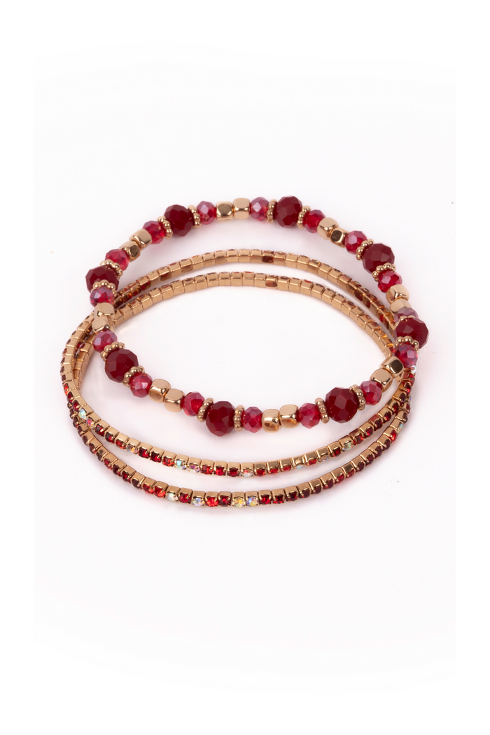 Bracelet Boutique - Ruby Red