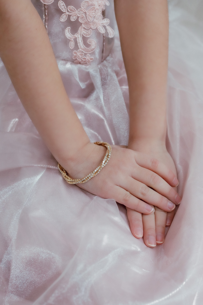 Bracelet Boutique - Diamante Twist