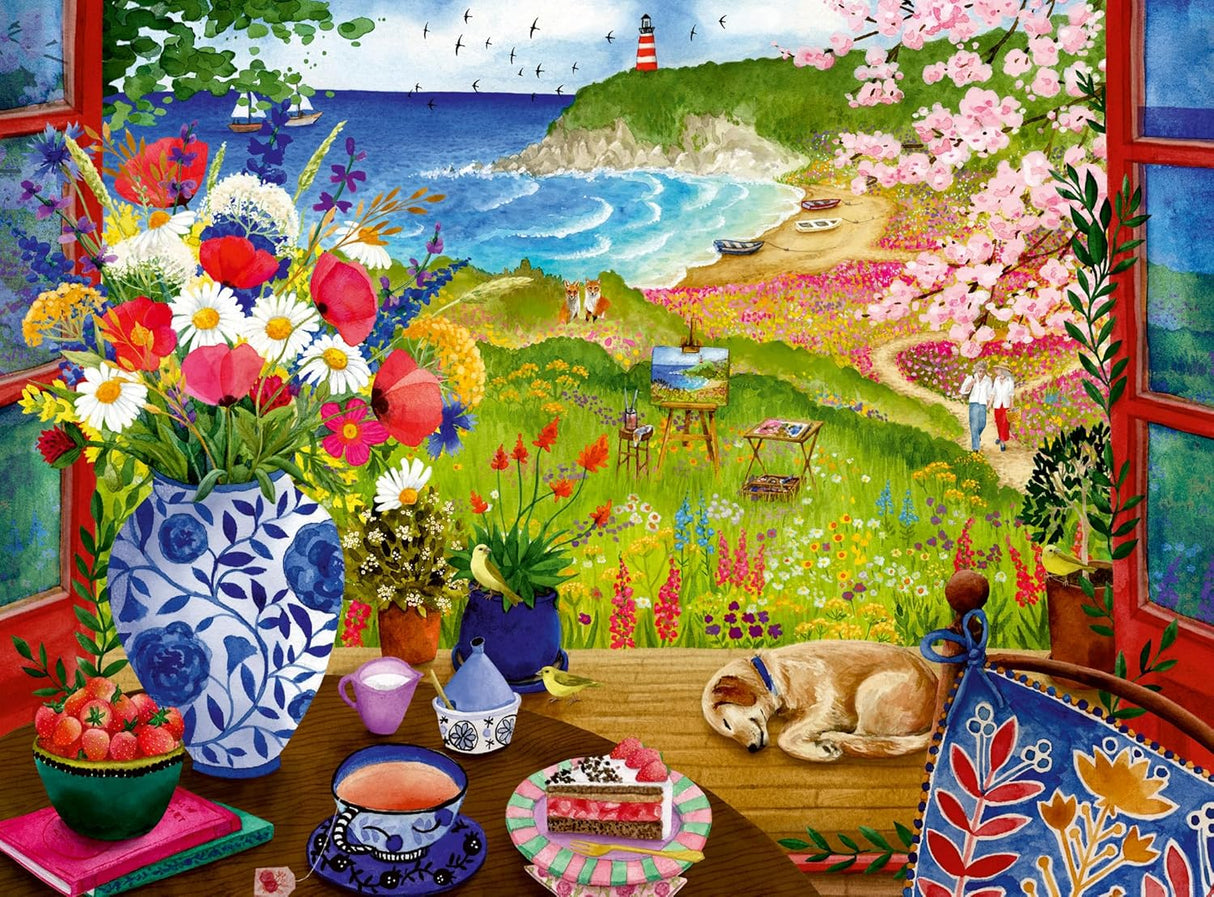 Seaside Window View - 100 pcs XL